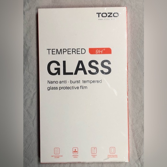 TOZO 5Pack bundle iphone Screen Protector Premium Tempered Glass brand new - Picture 8 of 9
